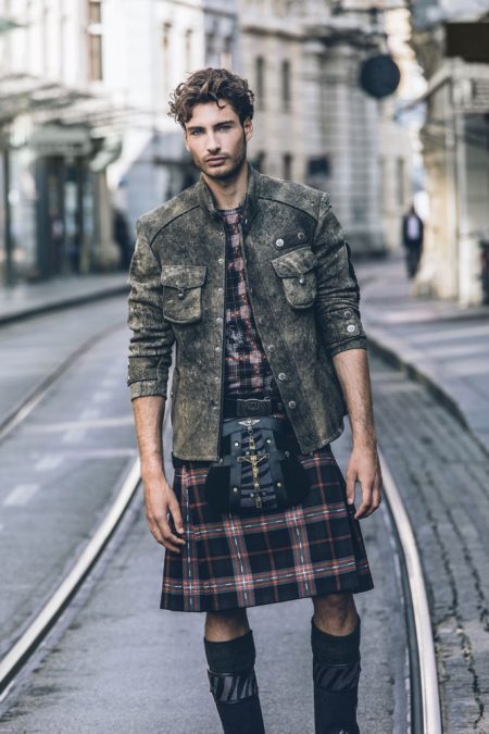 Jacke „Bikerjanka“ Hirsch