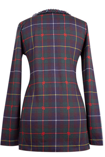 Damen Shirt Rüscherl in Kärnten Karo