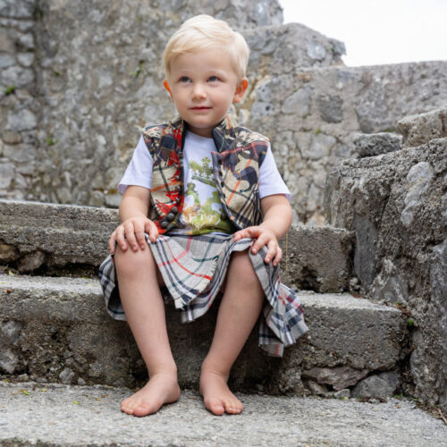 Kids Art Shirt Clever Fox