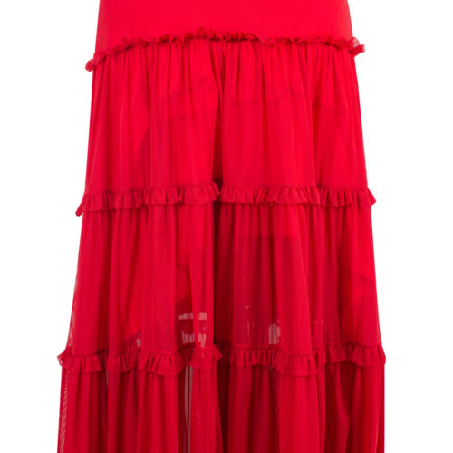 Damen Rock Winney rot hinten