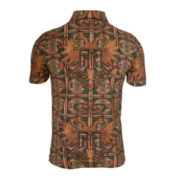 Herren-Polo-Josef-Vintageadler-kurzarm-hinten