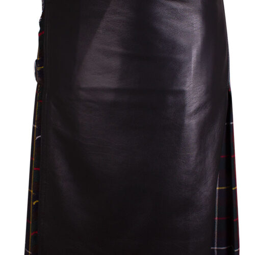 Rettl 1868 Herren Kilt Glasgow Kärnten Karo mit Leder vorne