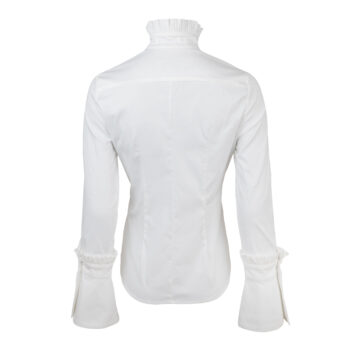 Damen-Bluse-Bravegirl-BW-Stretch-weiß-hinten-1