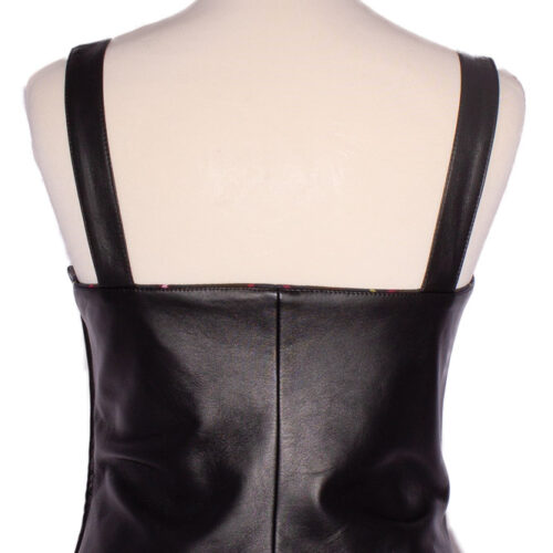 Rettl-Damen-Bustier-Anthea-hinten-schwarz-leder