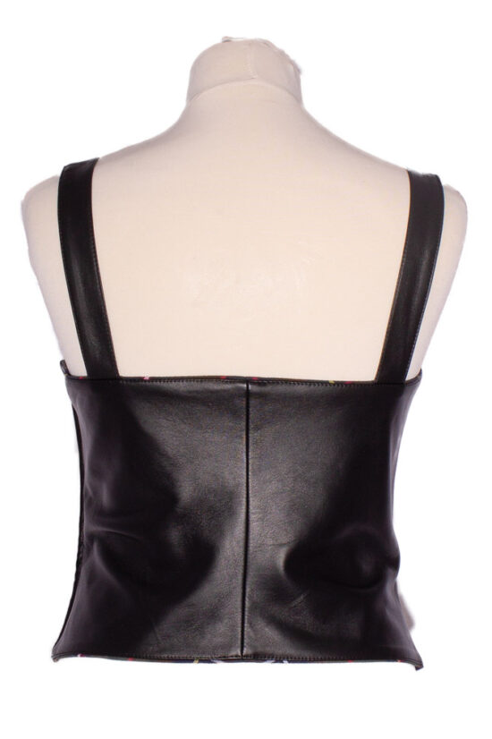 Rettl-Damen-Bustier-Anthea-hinten-schwarz-leder