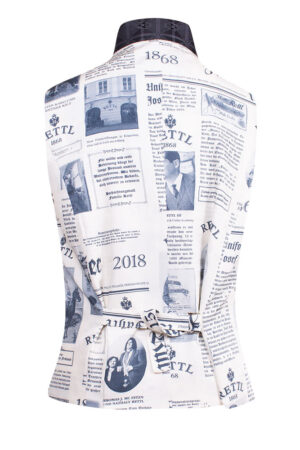 Rettl Herren Gilet Kaiser Franz Jubiläumsgilet Seide Anniversary