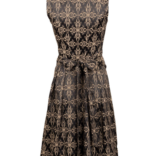 Damen-Dirndl-Elise-Evening-Triscele-beige-hinten