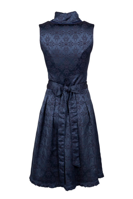 Damen-Dirndl-Elise-Evening-Triscele-blau-hinten
