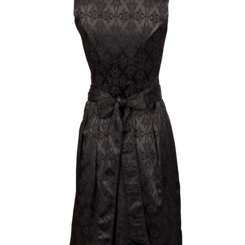 Damen-Dirndl-Elise-Evening-Triscele-schwarz-hinten
