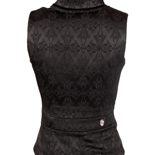 Damen-Gilet-Josefa-Elise-Evening-Triscele-schwarz-hinten
