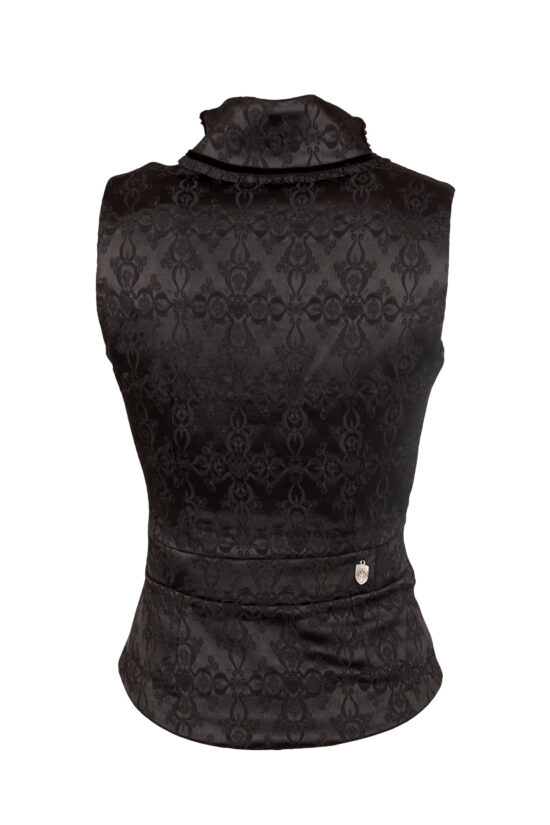 Damen-Gilet-Josefa-Elise-Evening-Triscele-schwarz-hinten