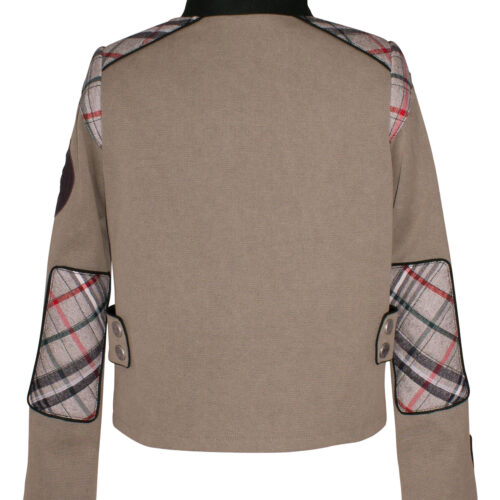 Damen-Biker-Jacke-kurz-hinten