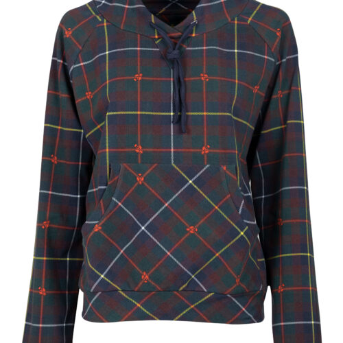 Damen-Sweater-Rosa-Kärnten-Karo-vorne