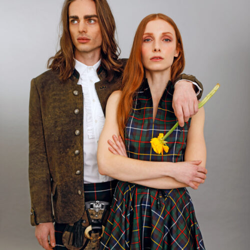 Hemd Charles Kilt Falkert Kärnten Karo Kleid G19A1972 Kopie