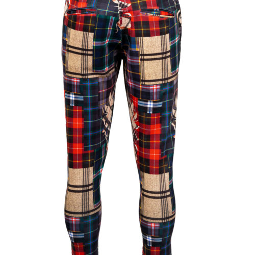 Herren Hose Bond Fancy Adlerpatch hinten