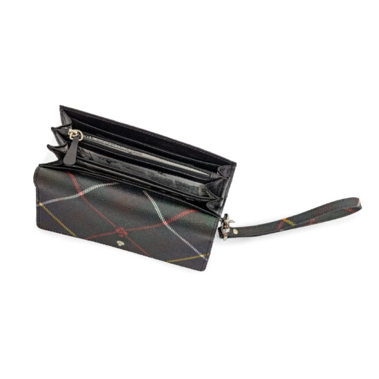 Brieftasche-Adele-Kärnten-Karo-offen
