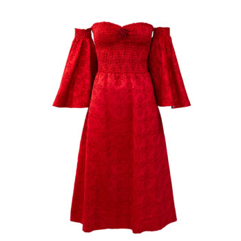 Damen-Kleid-Francy-Triscele-rot-vorne-ohne