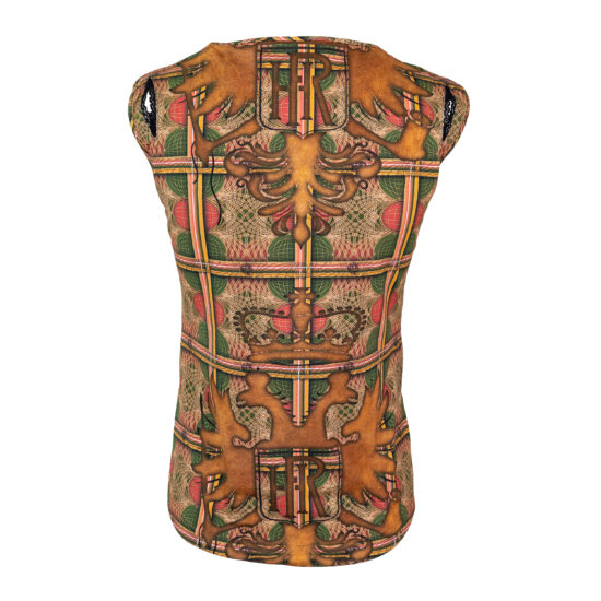 Damen-Shirt-Tiger-ärmellos-Vintageadler-hinten