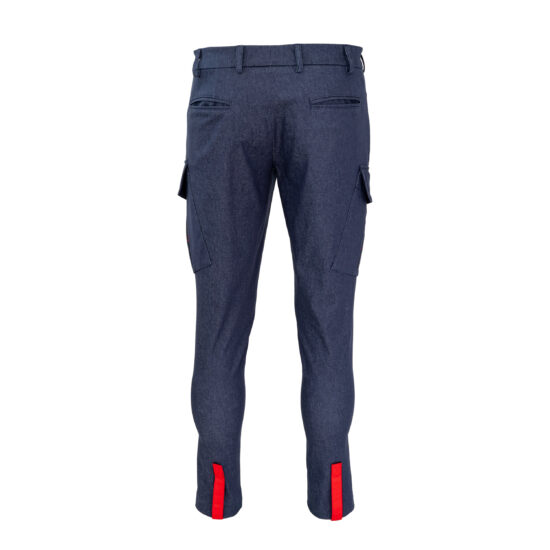 Herren-Hose-Lord-Cosmo-Printdenim-Darkdenim-Heavy-Kärnten-Karo-hinten