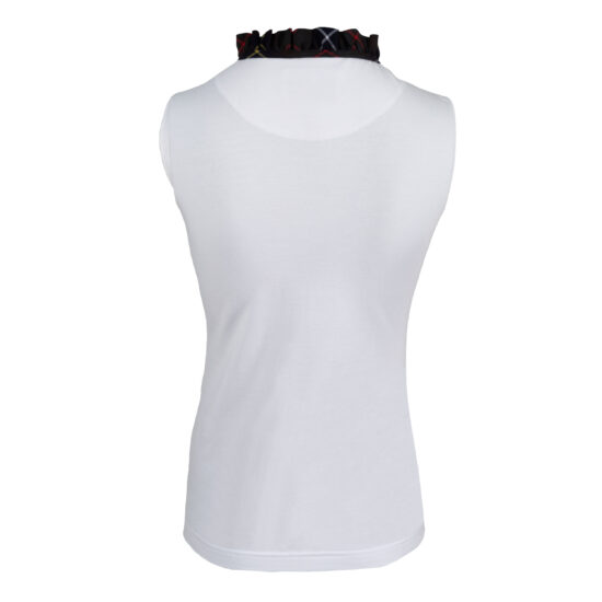Damen-Shirt-Leonie-weiß-Kärnten-Karo-hinten