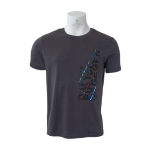 Herren-Art-Shirt-Unisex-Dafür-Dagegen-grau