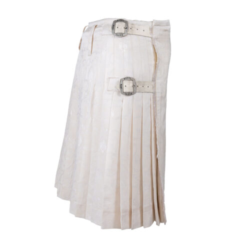 Herren-Kilt-Rankenseide-creme-seitlich