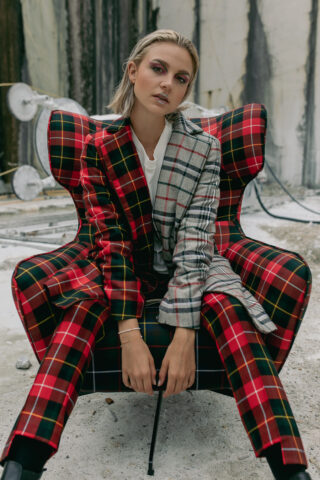 Krastal Shooting Mantel Claire FW22-87