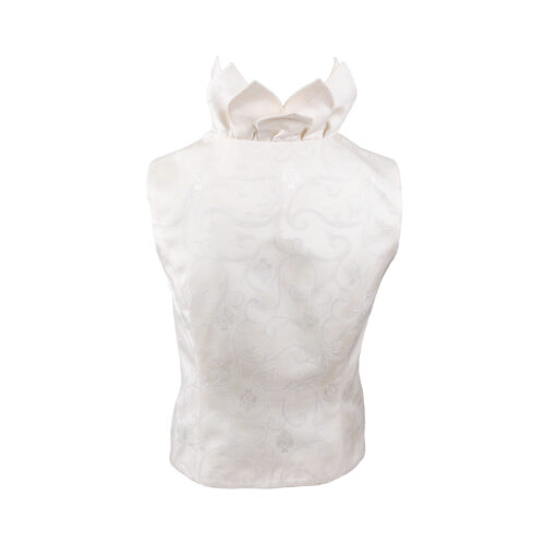 Damen-Gilet-Aster-Rankenseide-creme-hinten-1