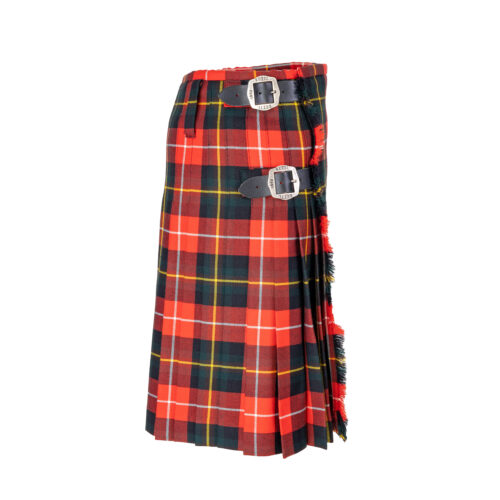 Herren-Kilt-Wildspitz-Wolle-13oz-Tirol-Karo-seitlich