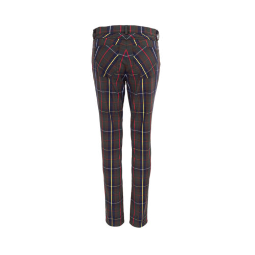 Damen-Hose-Lilly-lang-Kärnten-Karo-hinten