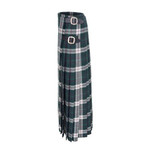 Damen-Kilt-Maria-Hipps-lang-Wolle-Steirer-Karo-seitlich