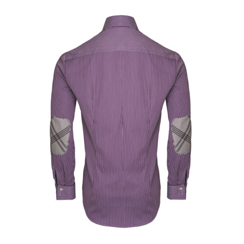Herren-Hemd-Alpenhigh-BW-Newelast-lila-weiß-Celtic-Kragen-hinten-1