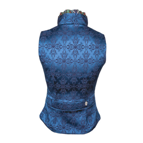 Damen-Gilet-Elise-Triscele-blau-KK-hinten-1