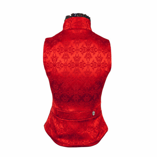 Damen-Gilet-Elise-Triscele-rot-KK-hinten