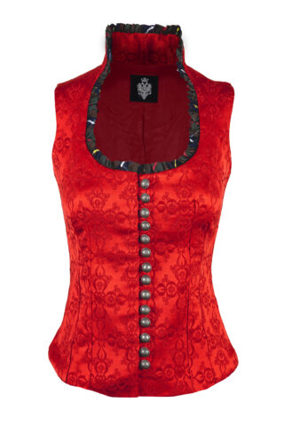 Damen-Gilet-Elise-Triscele-rot-KK-vorne-1