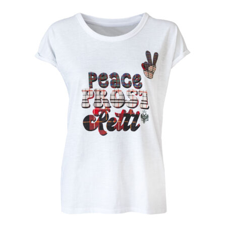 Damen-Art-Shirt-Peace-Prost-Rettl
