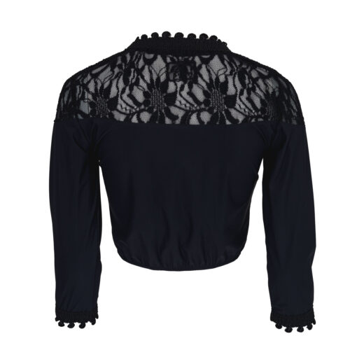 Damen-Dirndlshirt-Pia-Technojersey-schwarz-hinten-1