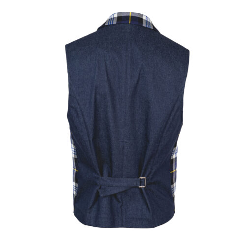 Herren-Gilet-Earl-of-Elegance-VSV-Karo-hinten-1