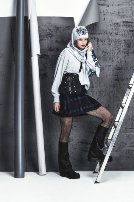 Damen Kaschmir Pullover - Granatspitze