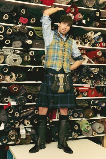 Herren Kilt - Ocean night Herren Kilt - Ocean night