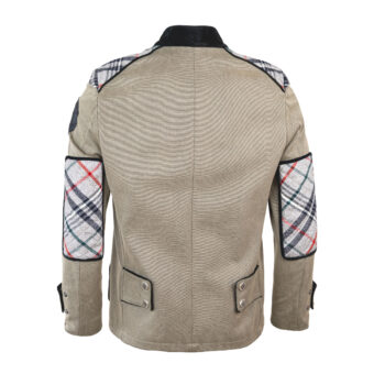 Herren-Jacke-Internat.-Biker-BW-antik-oliv-Housecheck-hinten-1