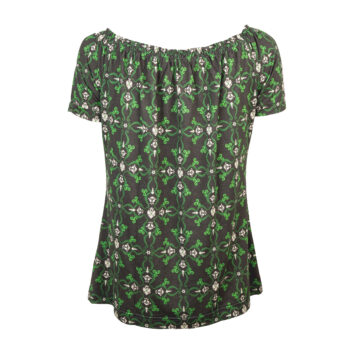 Damen-Shirt-Pippa-kurzarm-Jersey-Triscele-grün-hinten-1