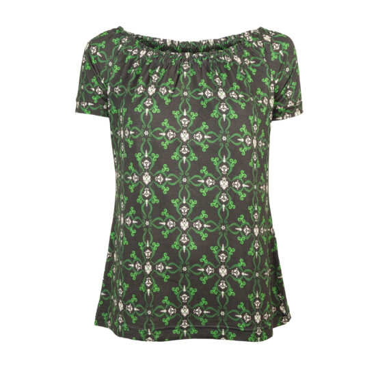 Damen-Shirt-Pippa-kurzarm-Jersey-Triscele-grün-vorne-145-1