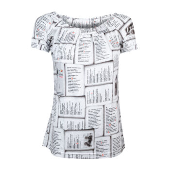 Damen-Shirt-Pippa-kurzarm-Jersey-Wörterbuch-vorne-1