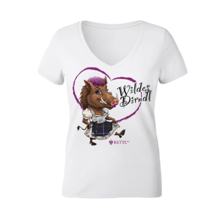 Damen Artshirt - Wildes Dirndl