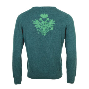 Herren-Pullover-Dieter-Kaschmir-grün-hinten-1