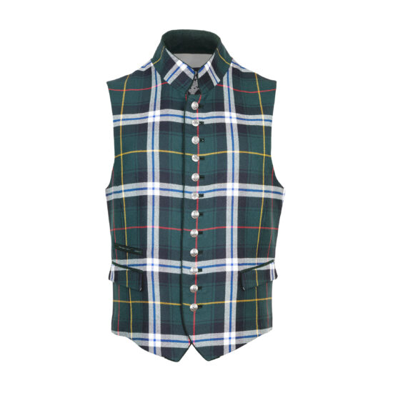 Herren-Gilet-Kaiser-Franz-Wolle-Bayern-Karo-Loden-grün-vorne-650-1
