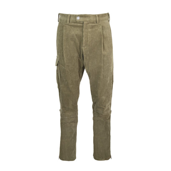 Herren-Hose-Hunter-Stretchcord-oliv-Wolle-KK-vorne-1 Herren-Hose-Hunter-Stretchcord-oliv-Wolle-KK-vorne-1