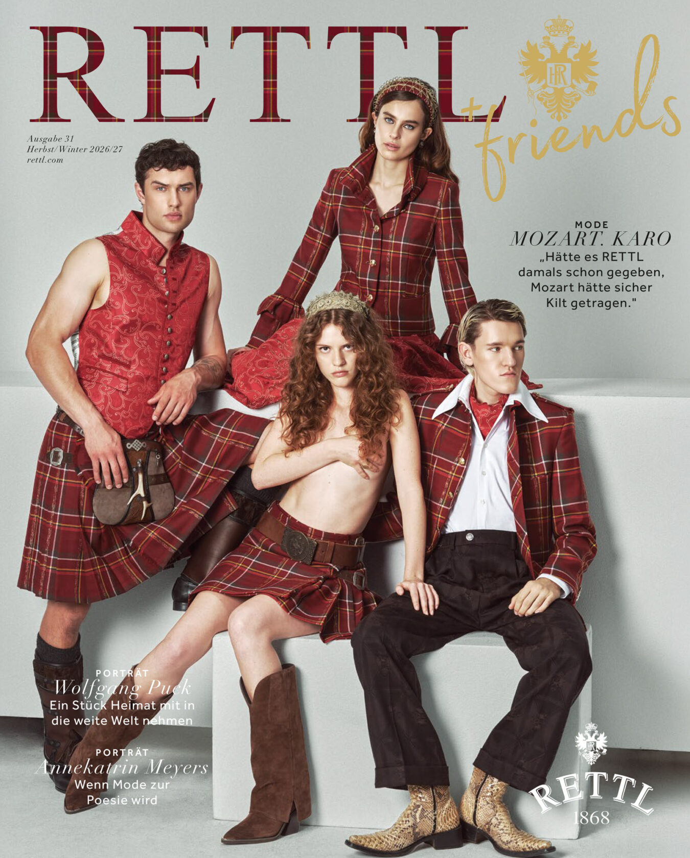 Rettl and friends - Ausgabe 31 Titelseite Rettl and friends - Ausgabe 31 Titelseite